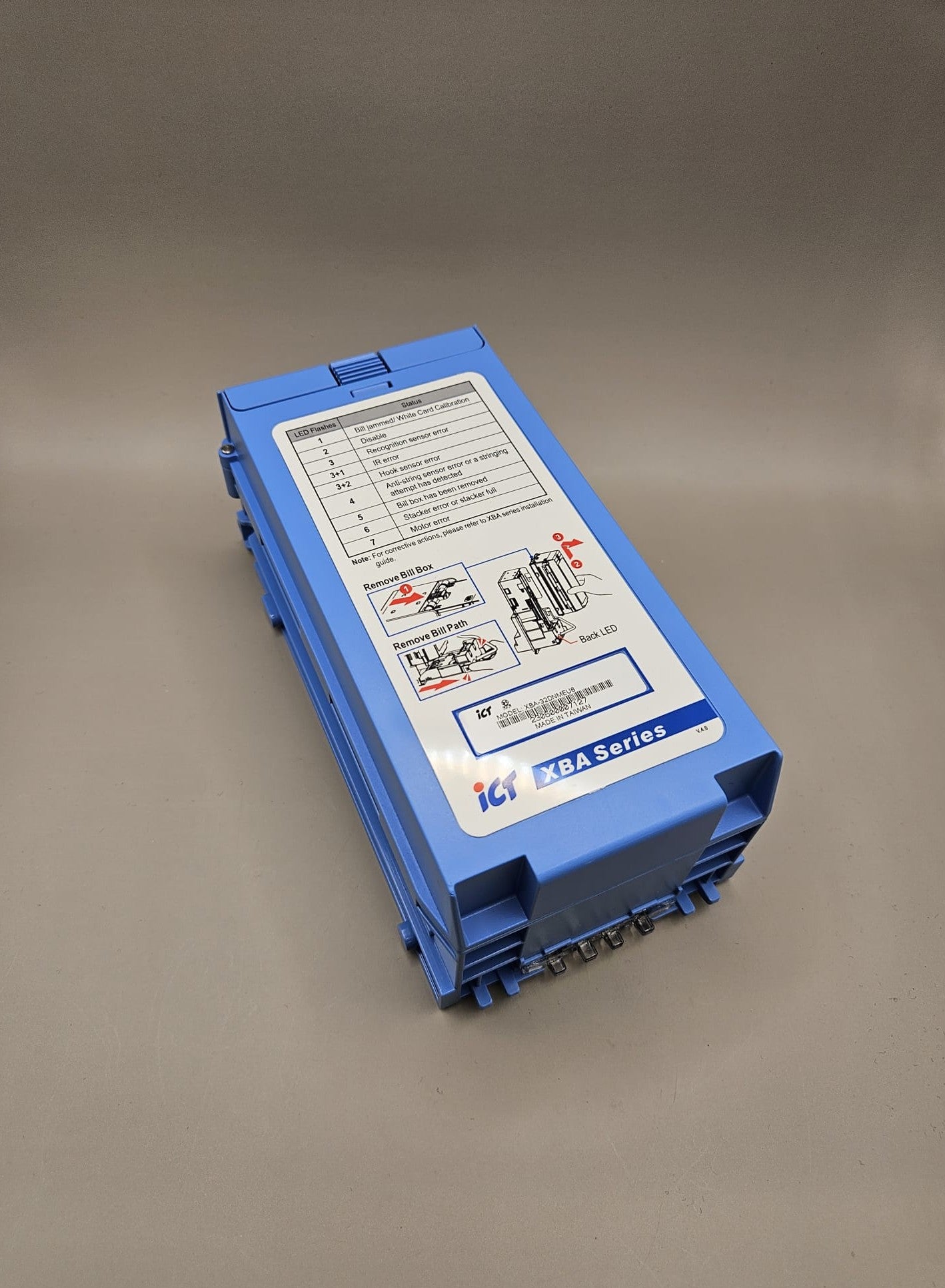 Kassette Geldscheinleser XBA