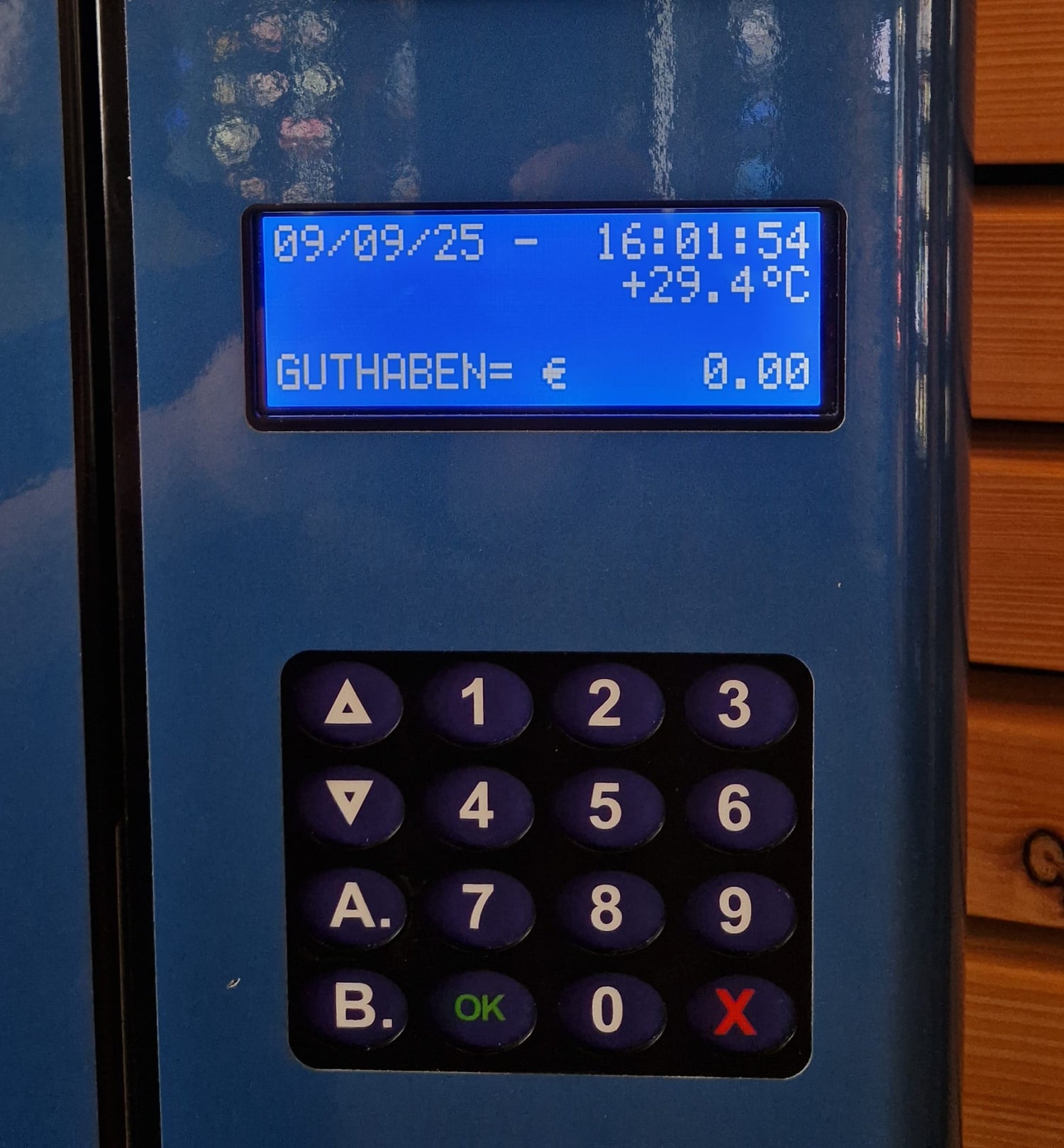 Bedieneinheit / Tastenfeld / Telemetrie