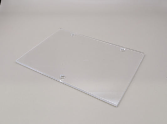 Plexiglas für Display (blau)