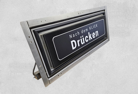 Ausgabeklappe für Tiefkühlautomat